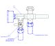 Dual Relief Valve Assembly – Secondary Relief Valve Not Included